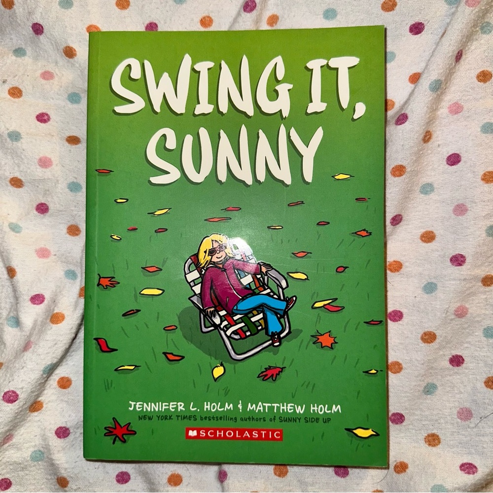 Swing It, Sunny - Graphic Novel - Middle Grade - Holm Siblings - Paperback
